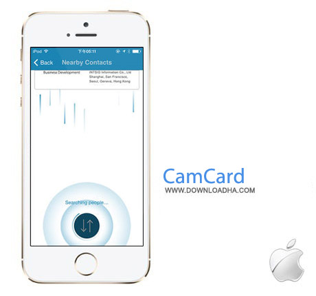 نرم افزار اسکن کارت CamCard 5.1.2 – آیفون و آیپاد